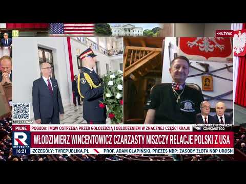 Dlaczego CZARZASTY niszczy dobre relacje Polski z USA? | Republika Dzień