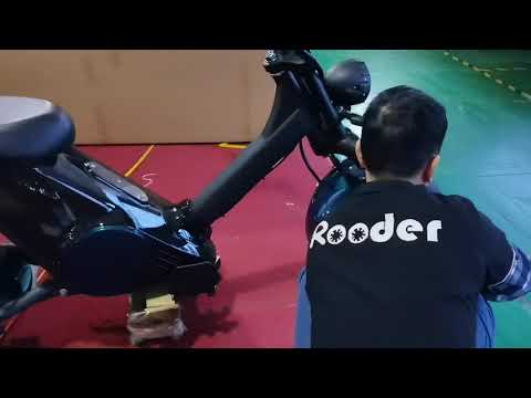 Rooder Electric scooters r804-m6 unboxing