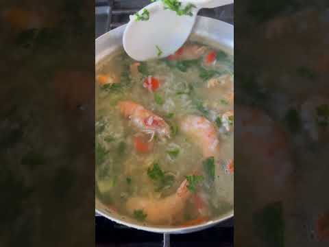 Riceporridgewithshrimp