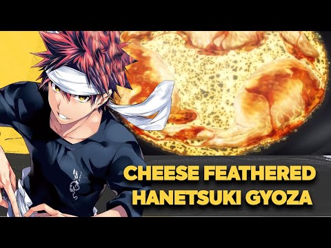 How To Make Cheese Feathered Hanetsuki Gyoza from Food Wars! | Anime Food