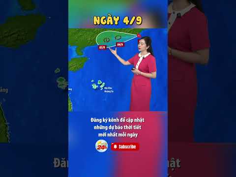 🌀 BÃO SỐ 5 SUY YẾU <strong>NHANH</strong>! Cường Độ Bão Giảm, Diễn Biến Mới Nhất #shorts #thoitiet