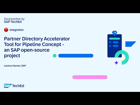 🔴 Partner Directory Accelerator Tool for Pipeline Concept – an SAP open-source project