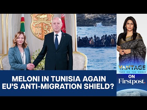 Countering Illegal Migration: Meloni Giving Tunisia Millions of Dollars | Vantage with Palki Sharma