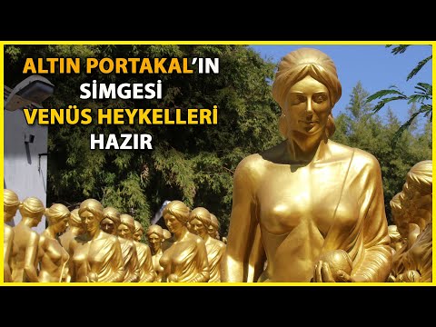 Antalya'da Festivalin Simgesi 59 Venüs Heykeli Şehirle Buluşmaya Hazır