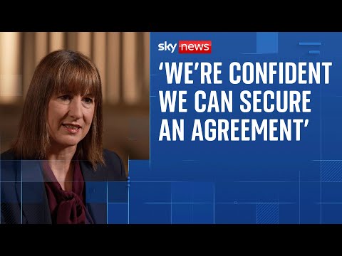 Rachel Reeves is 'confident' in securing a deal with the United States