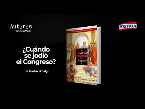 #Autores  con Jesús Verde: Martín Hidalgo presenta su libro 'Cuándo se jodió el Congreso'