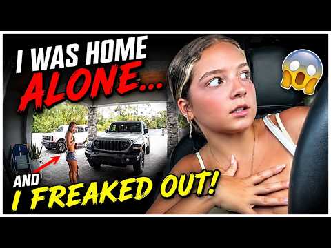 I was Home Alone & Got the Scare of My Life | VLOG#2272