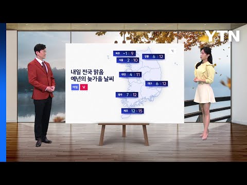 [날씨] 내일 오전까지 중서부·전북 초미세먼지 ↑...추위 '주춤' / YTN