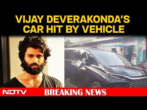Vijay Deverakonda Accident | Vijay Deverakonda's Car Hit By Vehicle, Actor Escapes Unhurt