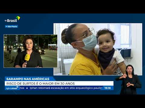 Risco de surto de sarampo é o maior em 30 anos