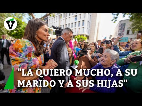 Una cordobesa a Doña Letizia: La quiero mucho, a su marido y a sus hijas