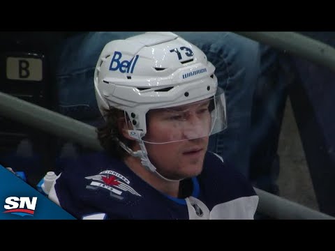 Jets Tyler Toffoli Sets Up Nikolaj Ehlers Goal With No-Look, Between-The-Legs Pass