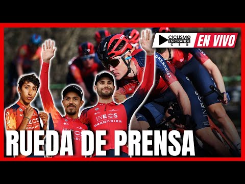 ATENCIÓNConferencia de prensa DEL EQUIPO DE EGAN BERNAL Y DANI MARTÍNEZ ?