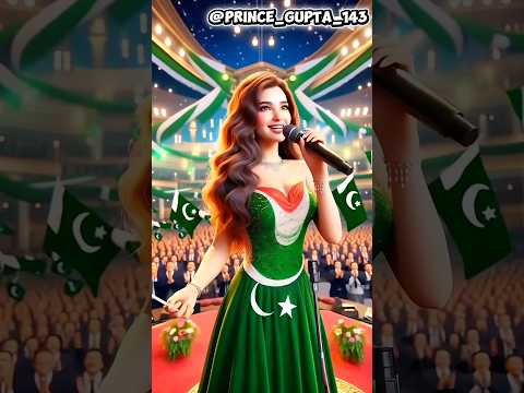 🇮🇳 india girl vs 🇵🇰 Pakistan girl #ai #aishorts #youtubeshorts #shortsfeed