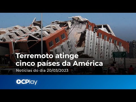 Terremoto atinge cinco países da América