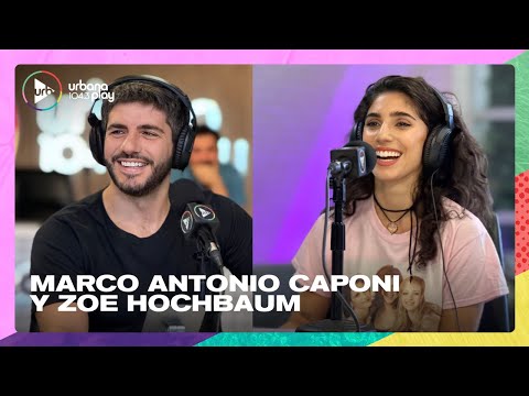 Marco Antonio Caponi y Zoe Hochbaum presentan Asfixiados en #TodoPasa