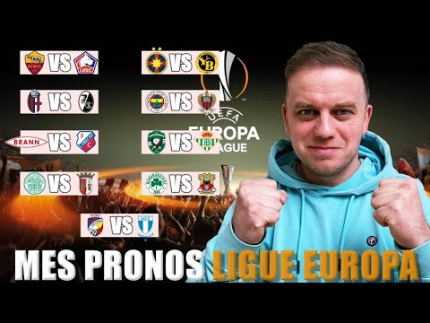 🇪🇺 MES PRONOSTICS LIGUE EUROPA 🇪🇺 ( AS Rome - Lille / Fenerbahce - Nice )