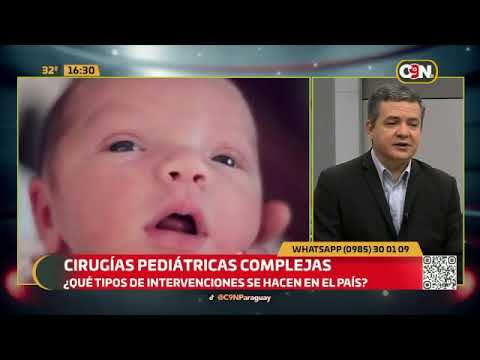 Cirugías pediátricas complejas en Paraguay