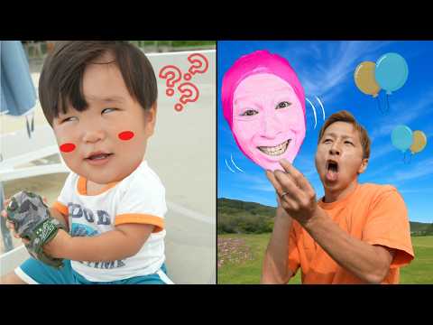 【Funny Dad🕺🌈】 Yoshipapa's funny video🥳🥳🥳#longvideo#よしパパ#baby #dad#happening#cute