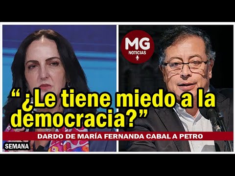 INTENSA POLÉMICA VOLVIÓ A DESATAR PETRO  El dardo de María Fernanda Cabal a Petro
