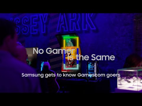 [Gamescom 2022] Odyssey Ark: How do you game? | Samsung