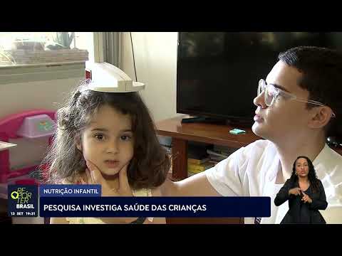 Pesquisa investiga saúde das crianças