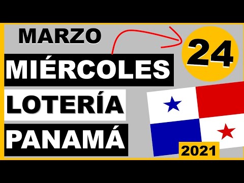 Resultados Sorteo Loteria Miercoles 24 de Marzo 2021 Loteria Nacional de Panama Miercolito Que Jugo