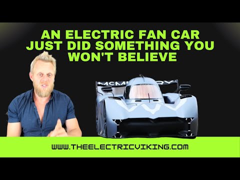 An electric FAN car just did something you won't believe