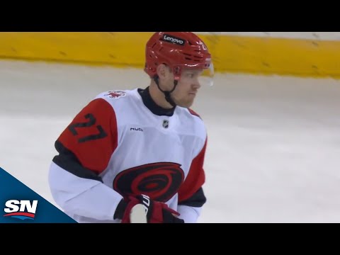 Nikolaj Ehlers Rockets Home First Goal With Hurricanes On Power Play
