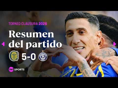 ROSARIO <strong>CENTRAL</strong> GOLEÓ A INDEPENDIENTE RIVADAVIA| #Rosariocentral <strong>5</strong>-0 #Independienterivadavia|Resumen