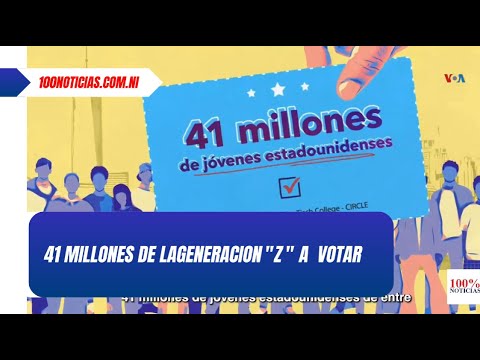 Elecciones 2024: 41 millones de jóvenes podrán votar en las elecciones presidenciales de EEUU