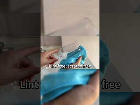 Quick-Dry 40×40 Microfiber Cleaning Cloths  #towel