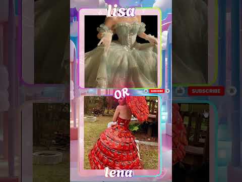 Lisa or lena 💕 #pretty#ugly#music#pick#lisa#lena#lisaorlena🤍🫶