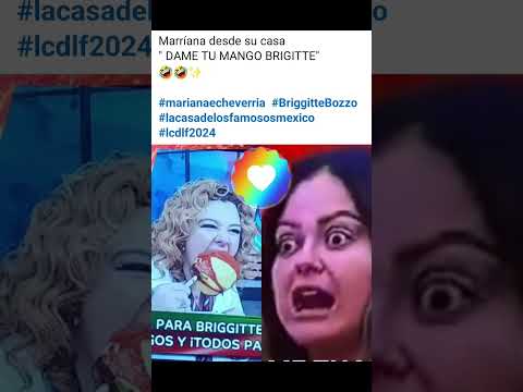 Mariana Echeverria no está soportando ver como le dan tanto mango a Briggitte