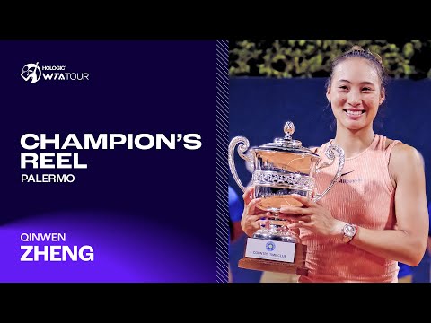 BEST POINTS from champion Zheng Qinwen's title defense in Palermo! 🏆