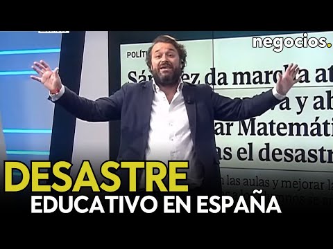 Desastre educativo en España: informe PISA por los suelos y las solución de Sánchez que “da miedo”