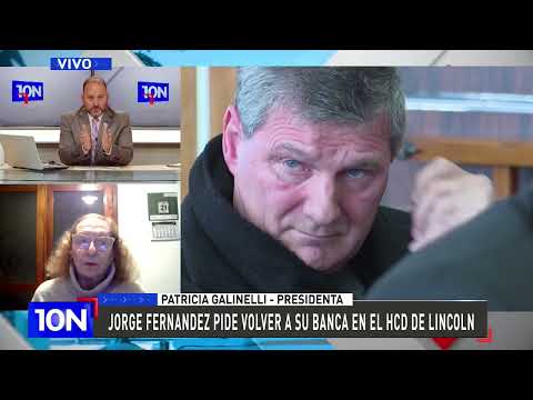 LINCOLN: Jorge Fernández pide volver a su banca en el Honorable Concejo Deliberante