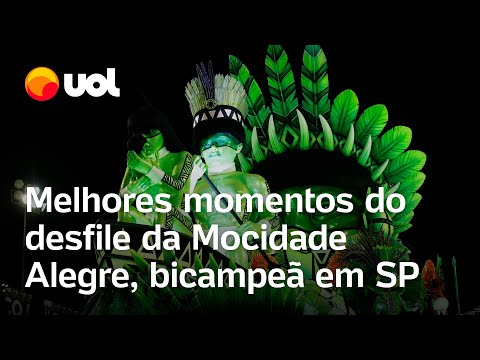 Mocidade campeã do Carnaval 2024: os melhores momentos do desfile da vencedora em SP; veja