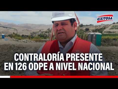 🔴🔵 Contraloría cuenta con presencia en 126 ODPE a nivel nacional para la segunda vuelta