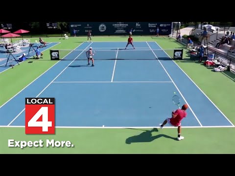 Professional tennis is back in Southeast Michigan