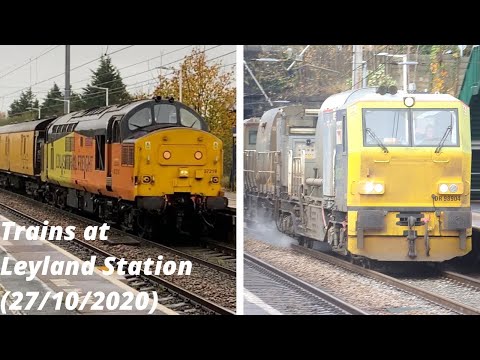*MPV | Colas 37s* Trains at Leyland Station (27/10/2020)