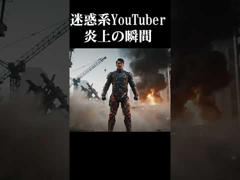 1000℃鉄球炎上系You Tuber最後の瞬間  #いたずら #ドッキリ #ai