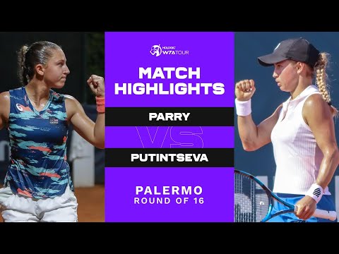 Diane Parry vs. Yulia Putintseva | 2022 Palermo Round of 16 | WTA Match Highlights