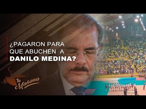 ¿Fueron pagados los abucheos a Danilo Medina en el Palacio de los Deportes