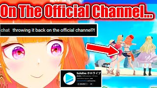 Kiara Couldn’t Resist Doing This Even On The Official Hololive Channel