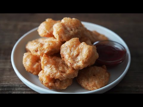 マクドナルド風チキンナゲットの作り方　おうちナゲットレシピ | Homemade McDonald's Chicken McNuggets Recipe