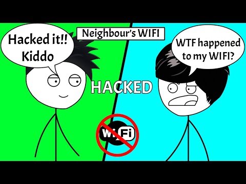 When a Gamer Hacks His Neighbour's WIFI