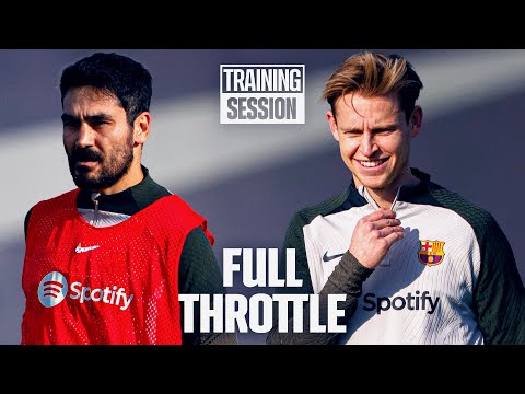 BARÇA ELECTRIC IN TRAINING! ⚡ | FC Barcelona training 🔵🔴