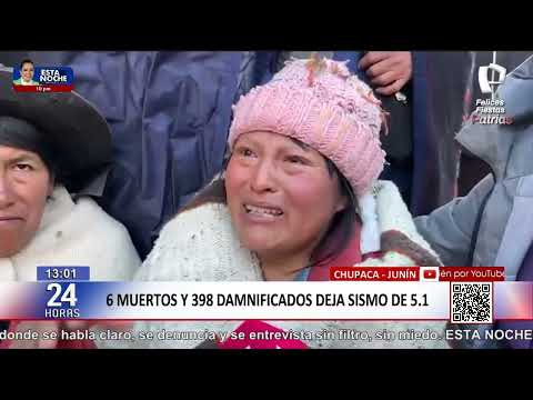 24Horas VIVO | Junín: autoridades llevan ayuda a zona afectada