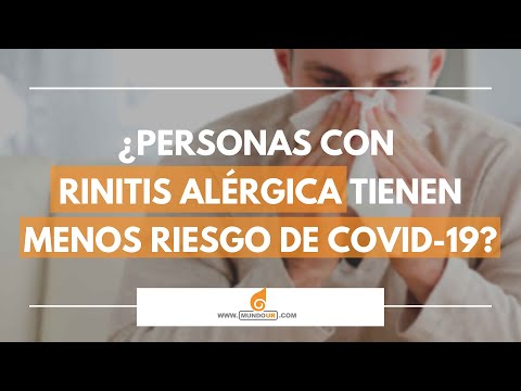 ¿Las personas con rinitis alérgica tienen menos riesgo de COVID-19 #PóngaleElOjo